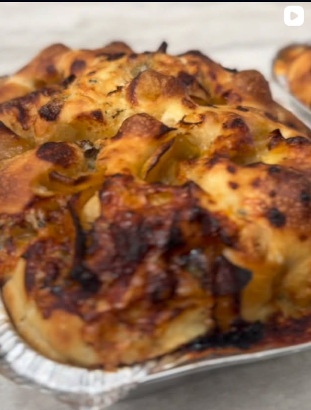 Focaccia Gorgonzola e Pera