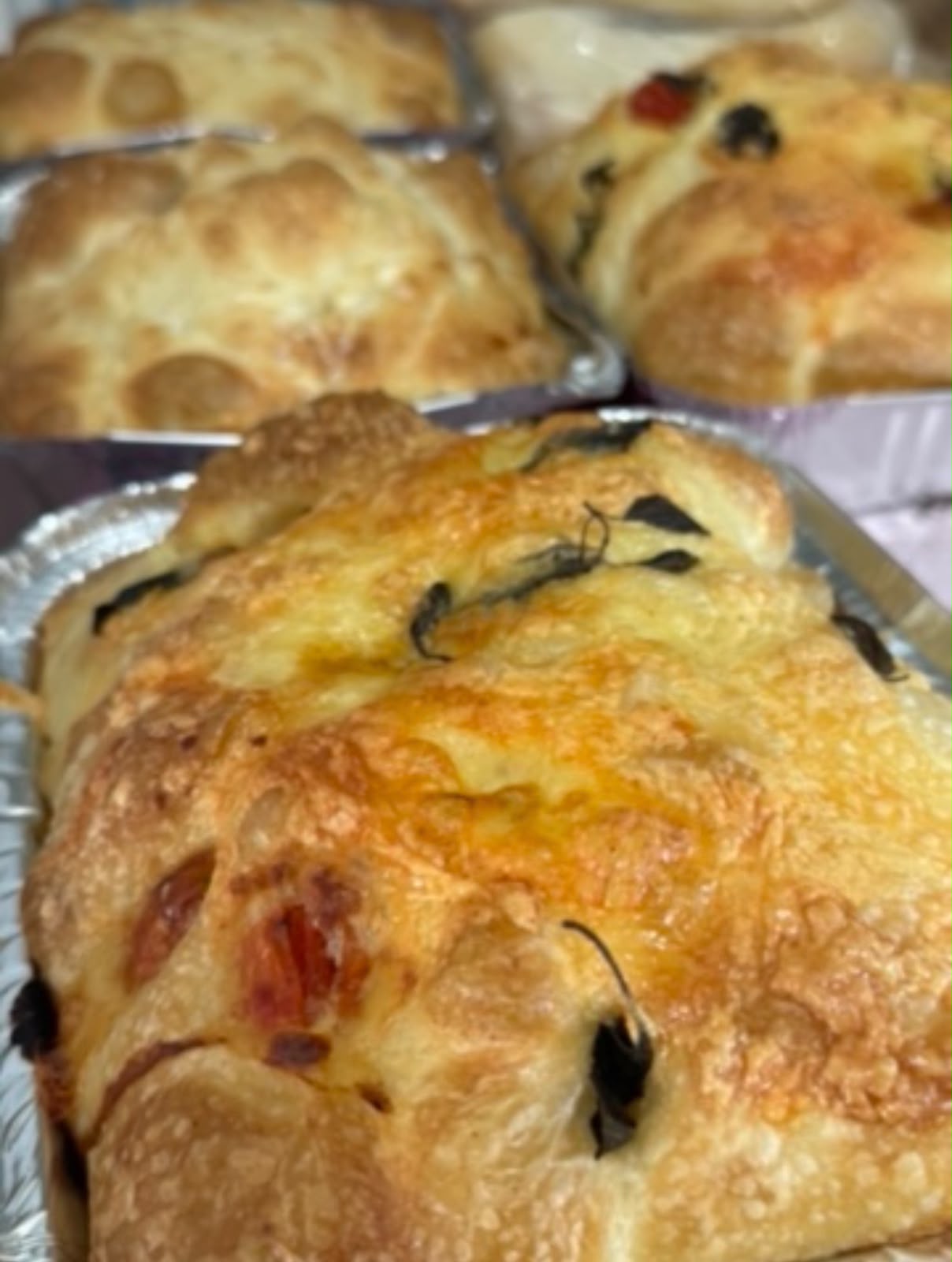 Focaccia Azeitona e Alecrim